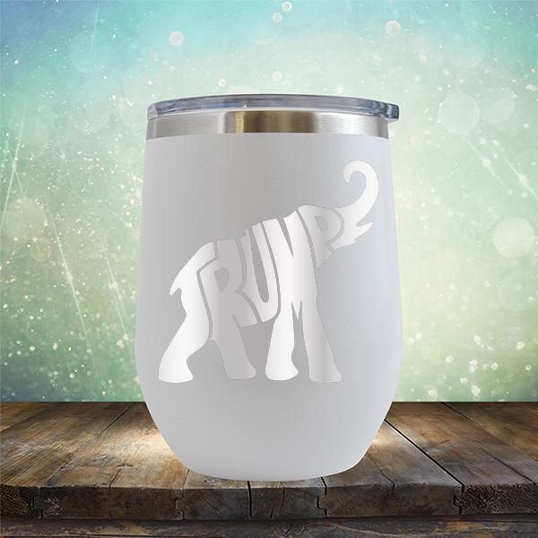 Trump Elephant - Stemless Wine Cup